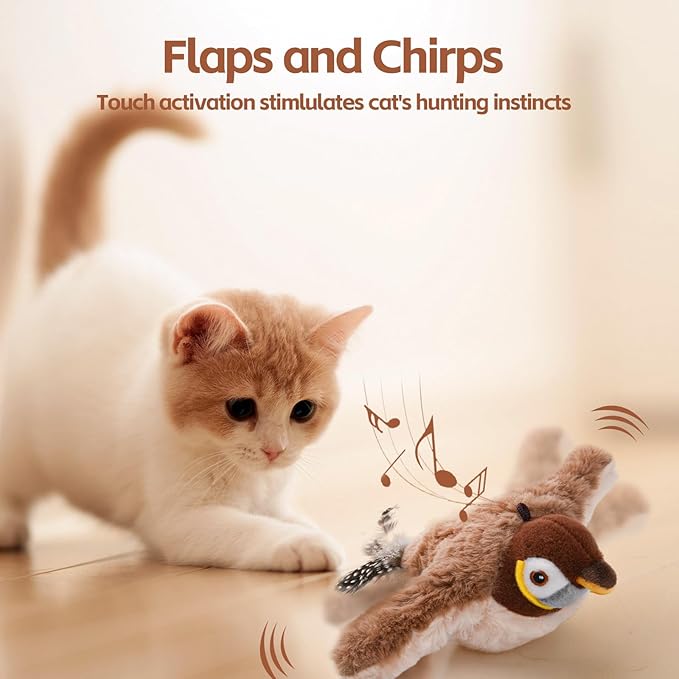 Interactive Sparrow Cat Toy