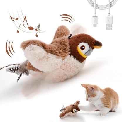 Interactive Sparrow Cat Toy